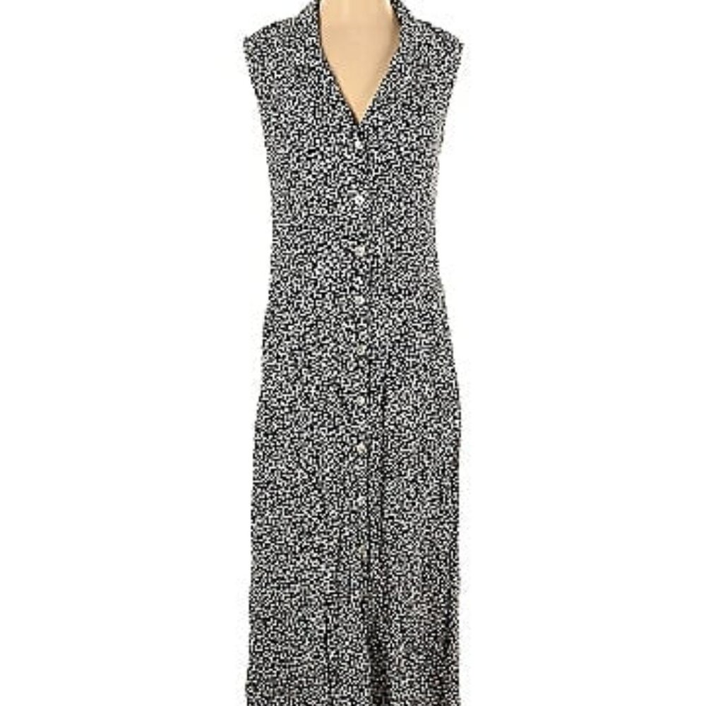 Exellenct condition Sleeveless midi dress Size S